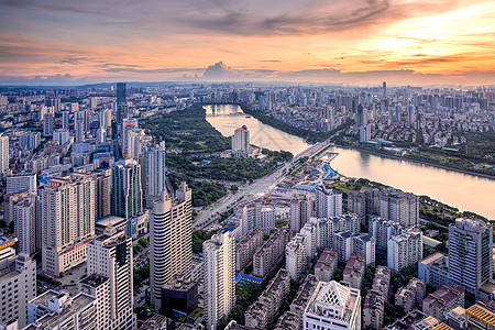 城市立交广西南宁风光背景