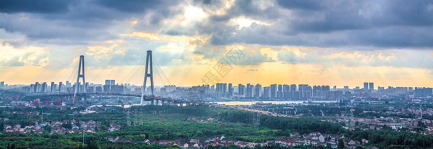 松浦大桥天空之城背景