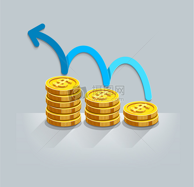 金钱上涨趋势图表摄影图片免费下载_商业\/金融图库大全_编号500442140-摄图网