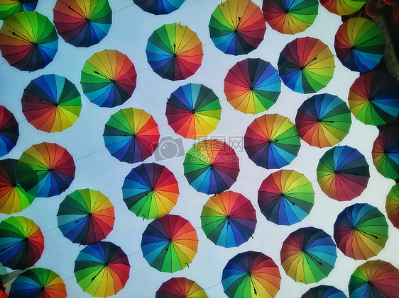彩虹伞图片