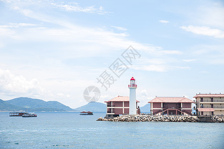 海景婚纱照海南分界洲岛的夏天背景