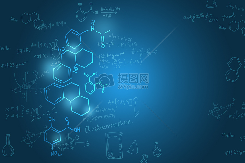 数学化学背景素材