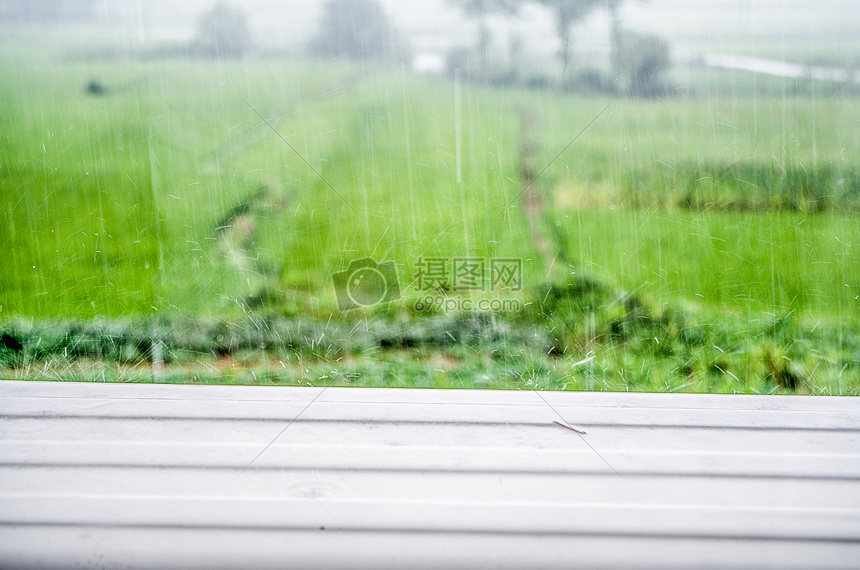 夏天午后的暴雨图片