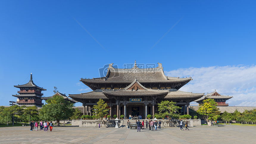 山西大同华严寺图片