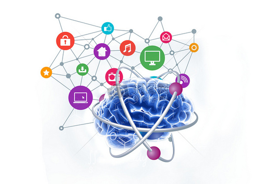 大脑里的知识决定网络通讯沟通图片