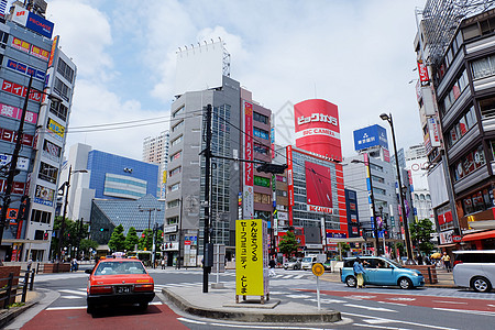 日本街景日本街头高清图片