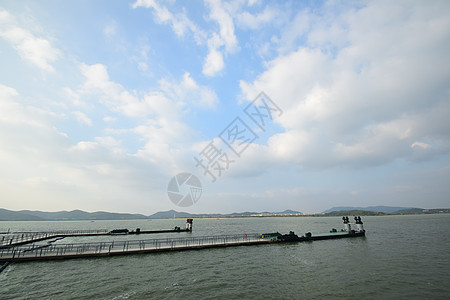 鼋渚春涛无锡太湖风景背景