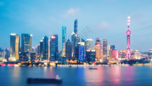 上海城市移轴效果高清图片