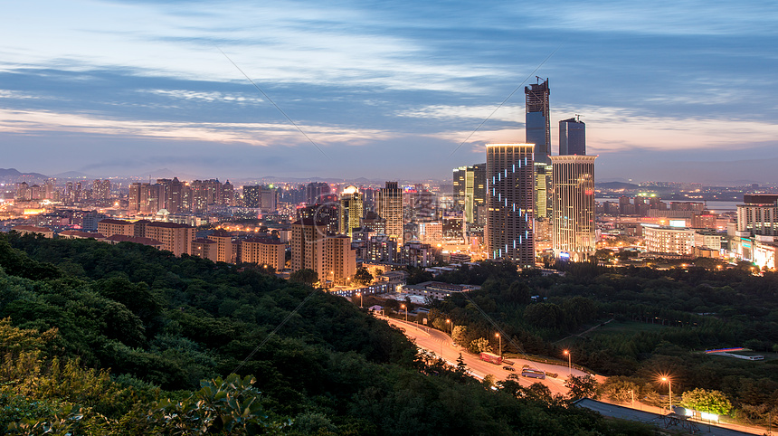 大连夜景图片