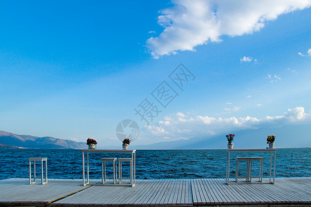 大理洱海洱海背景