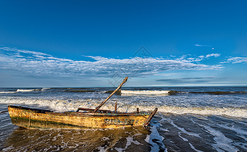 浴场昌黎黄金海岸美景背景