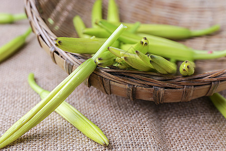 夏日蔬菜黄花高清图片