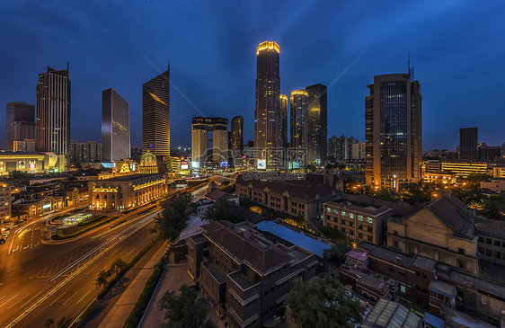 天津夜景图片