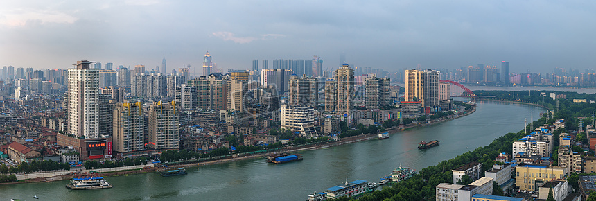 武汉城市风光全景图片