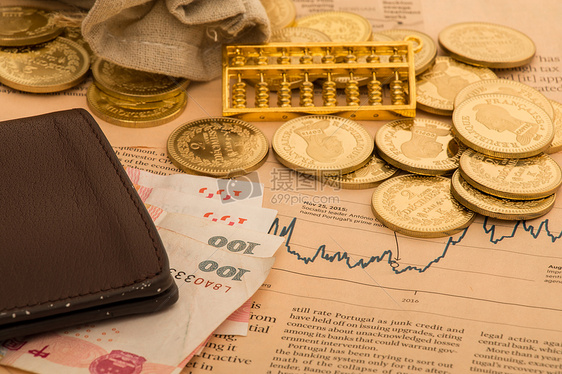 金融投资理财行业配图