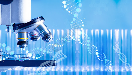 基因研究医疗信息技术高清图片