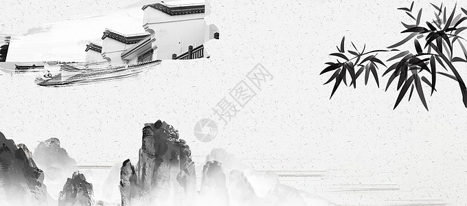 古代建筑中国印象 中国风背景设计图片