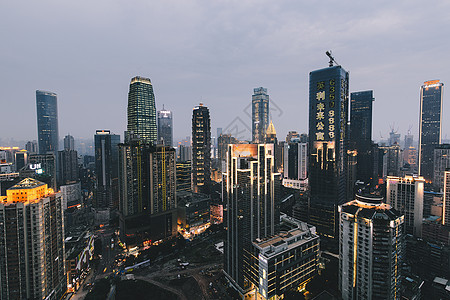 重庆解放碑城市夜景图片