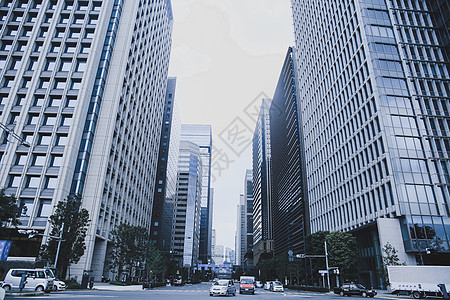 日本街道日本东京箱根建筑街景背景