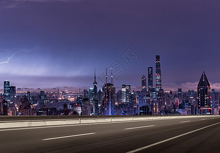 夜幕城市背景图片