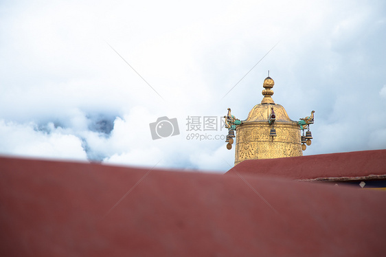 西藏拉萨大昭寺风光图片