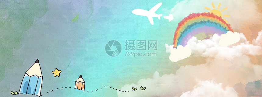 创意教育背景素材图片