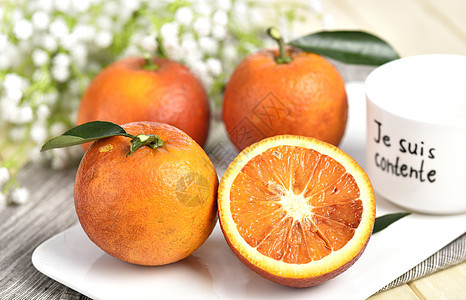 橙子橘子血橙背景图片