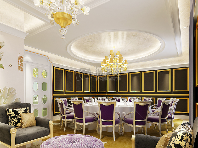 标签: 沙发食堂餐厅餐桌欧式装修大包房包房包房效果图包间包间效果