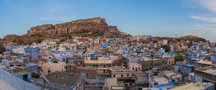 皇家城堡北印度风光背景