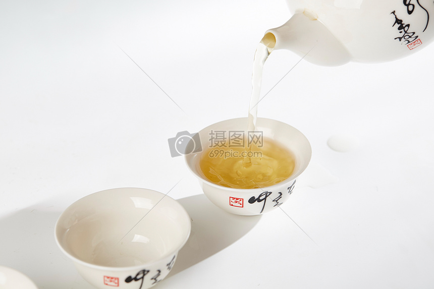 龙井茶泡茶图片