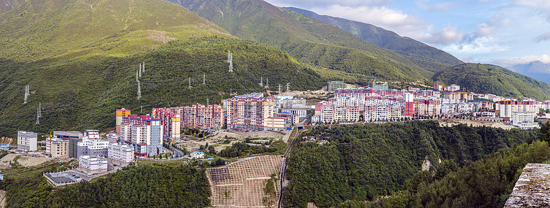 康定情歌风景区情歌之城康定背景