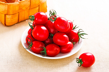 淘宝食品小西红柿背景