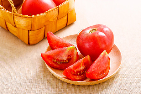 樱桃番茄西红柿背景