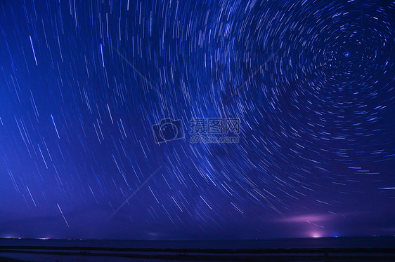 青海湖星空图片