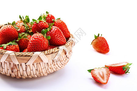 草莓背景草莓素材高清图片