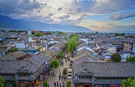 大理古城古城风景高清图片