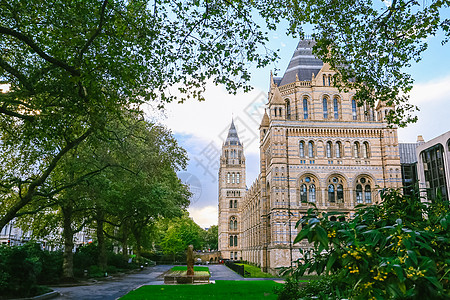 英国博物馆英国伦敦自然历史博物馆背景