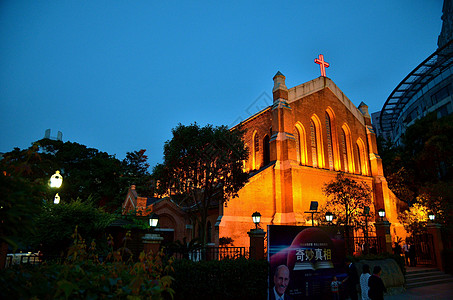 基督教祈祷教堂背景