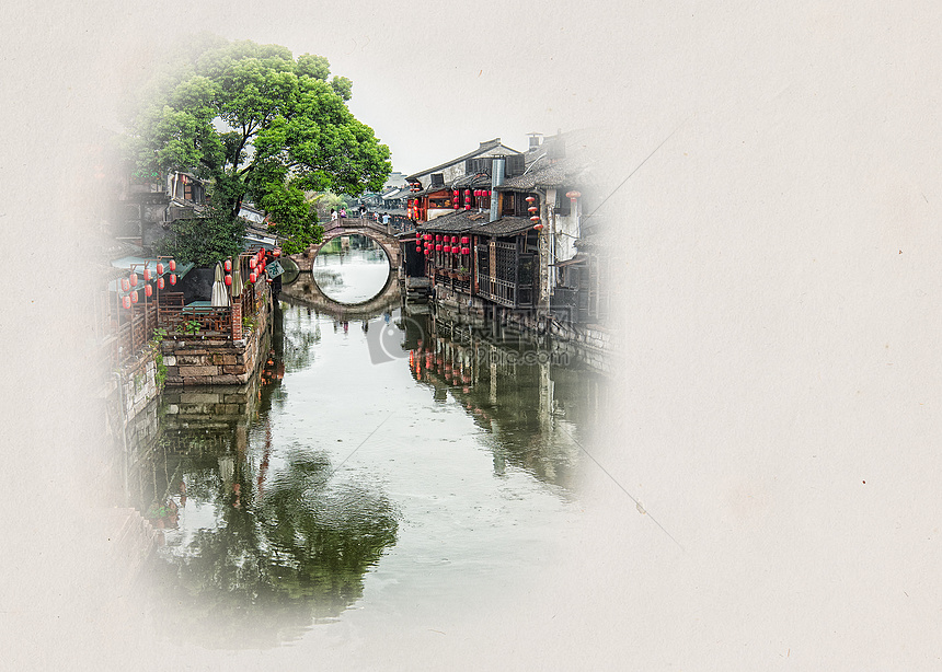 江南水乡西塘古镇