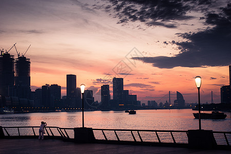 上海外滩城市夜景图片