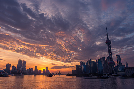 上海外滩城市夜景图片