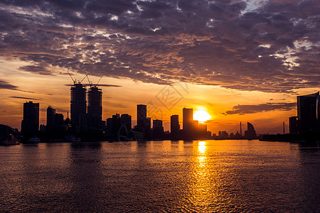 上海外滩城市夜景图片