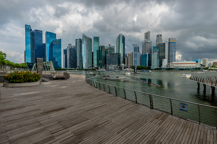 新加坡金融中心图片