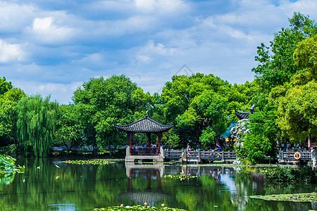 杭州断桥晨之西湖背景