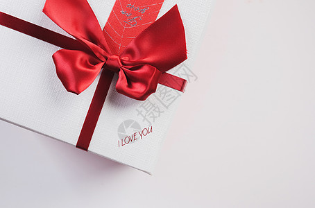 酒红色包素材白色礼盒 爱情背景