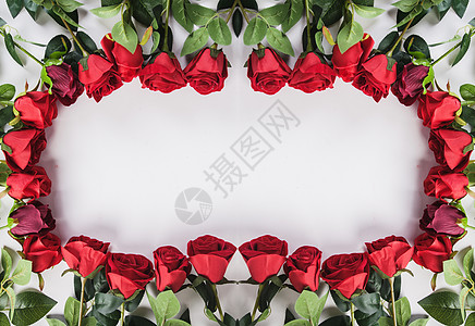 创意摆件玫瑰花排列组合背景
