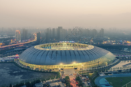 天津体育场天津全运会主会场背景