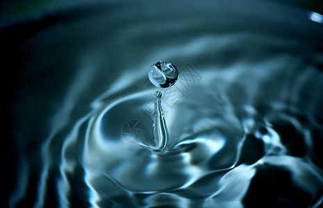 透明水滴涟漪水滴素材背景