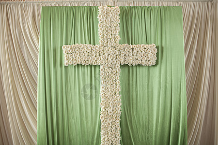 基督教婚礼十字架图片