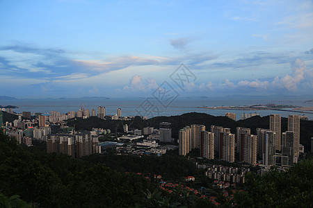 珠海夜景珠海海景背景